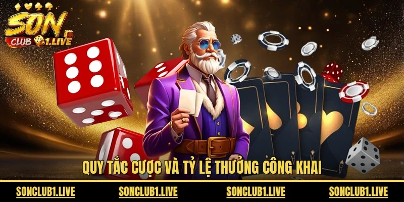 Quy tắc cược và tỷ lệ thưởng công khai