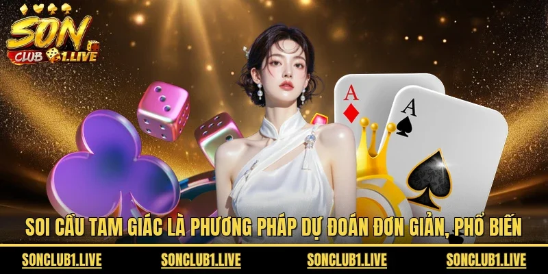 Soi cầu tam giác là phương pháp dự đoán đơn giản, phổ biến