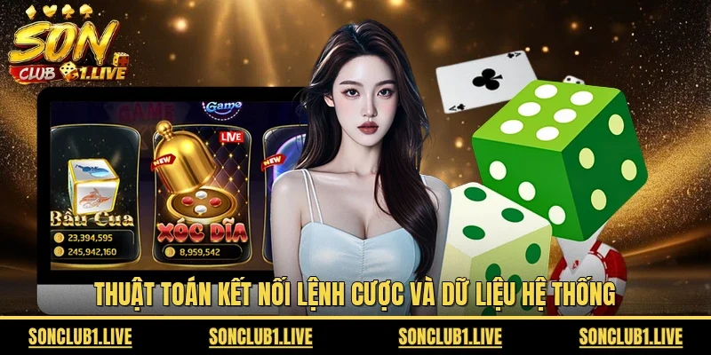 Thuật toán kết nối lệnh cược và dữ liệu hệ thống